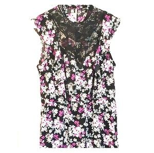 Express Victorian Floral Dress